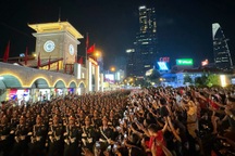 Đoàn quân diễu binh trùng trùng như sóng tại buổi sơ duyệt đại lễ 30/4