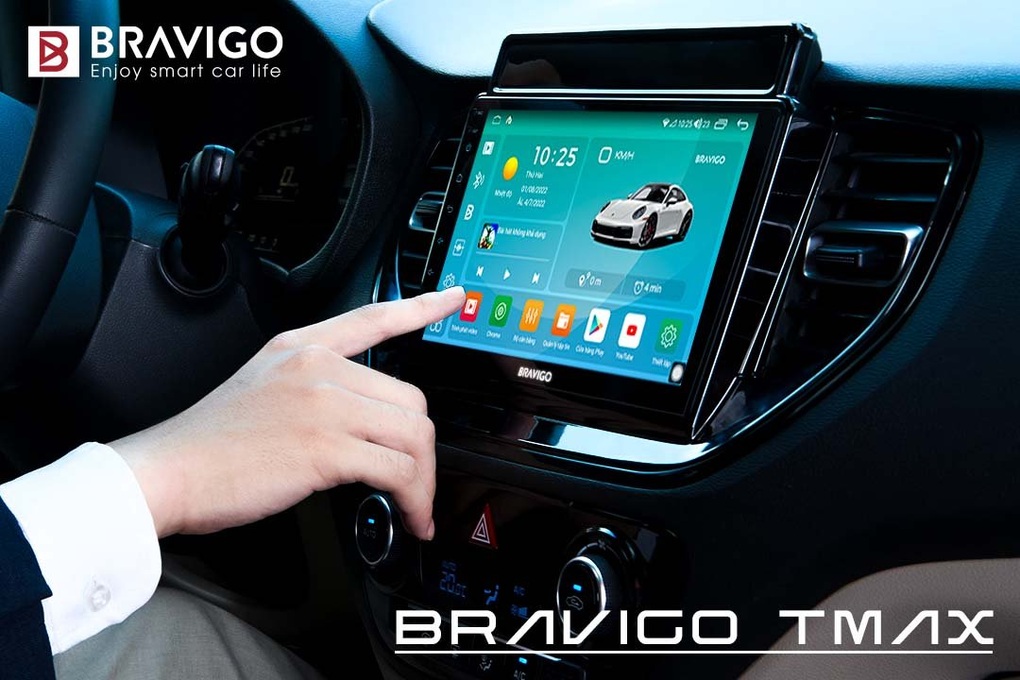 Bravigo - màn hình Android ô tô tin cậy của cánh tài xế - 2 Bravigo - màn hình Android ô tô tin cậy của cánh tài xế - 2