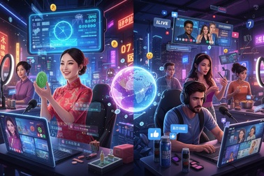 Livestream 24/7: Cỗ máy tỷ USD không ngủ của Trung Quốc và canh bạc của Mỹ