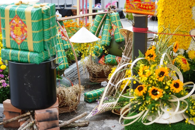 Mãn nhãn ngắm đường hoa Nguyễn Huệ trước giờ G - 1 Mãn nhãn ngắm đường hoa Nguyễn Huệ trước giờ G - 1