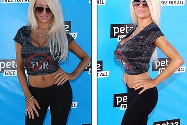 “Cô dâu tuổi teen” gợi cảm dự sự kiện