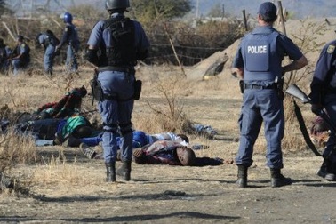 Nam Phi: Rúng động vụ 34 thợ mỏ bị bắn chết tại mỏ bạch kim