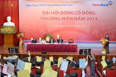 VietinBank tổ chức thành công Đại hội đồng Cổ đông thường niên năm 2014