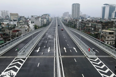 Giao thông thuận lợi ngày thông xe vành đai 2 gần 10.000 tỷ đồng ở Hà Nội