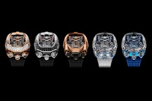 Giá bằng cả căn hộ, đồng hồ Bugatti Chiron Tourbillon phủ kín kim cương