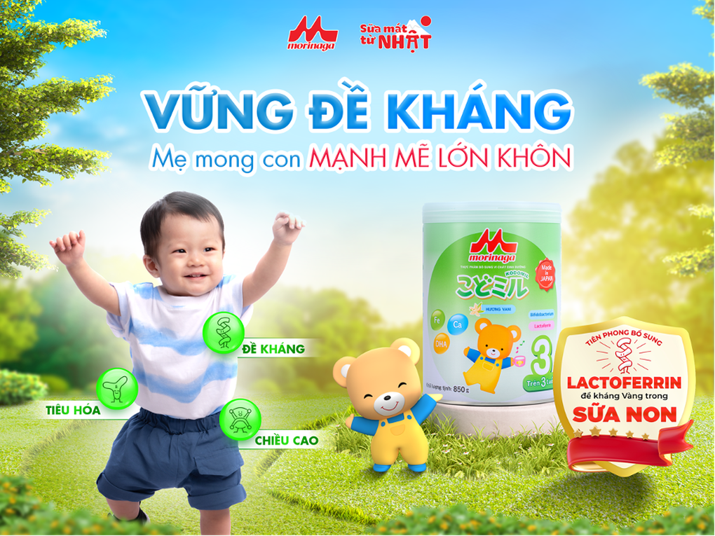 Bổ sung Lactoferrin cho con đề kháng vững, mạnh mẽ lớn khôn - 3 Bổ sung Lactoferrin cho con đề kháng vững, mạnh mẽ lớn khôn - 3