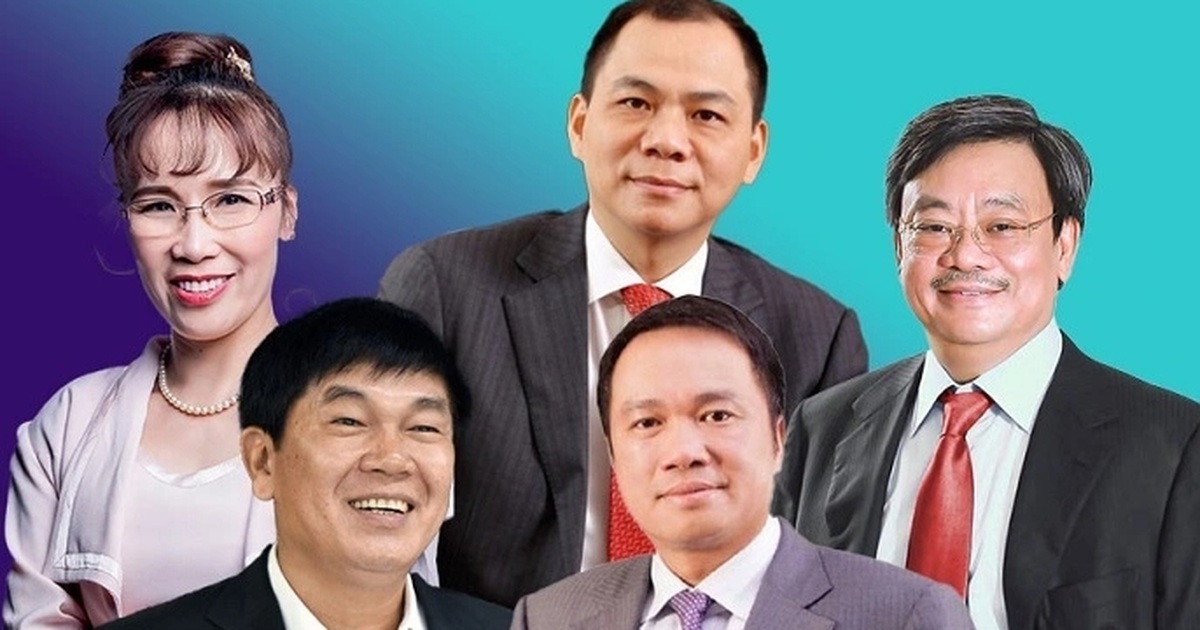 Giới tỷ phú Việt “bay” 28.700 tỷ đồng chỉ trong một ngày