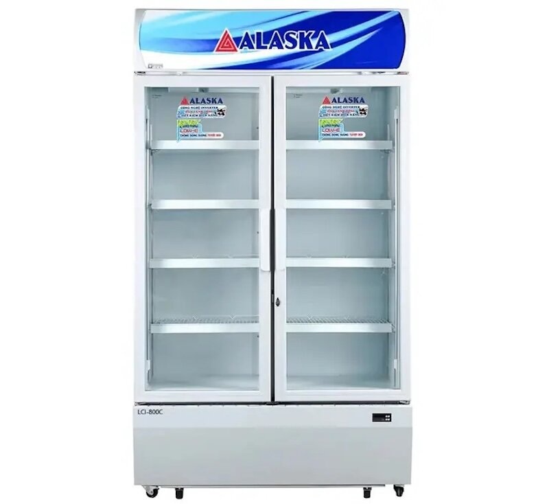 Tủ mát Alaska Inverter 2 cánh 800 lít LCI-800C trang bị công nghệ hiện đại