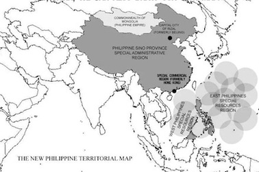 Dân Philippines 'phát hành' bản đồ mới, coi Trung Quốc là tỉnh trực thuộc!
