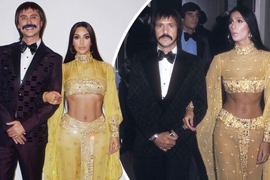 Kim Kardashian giống như "bản sao" của Cher