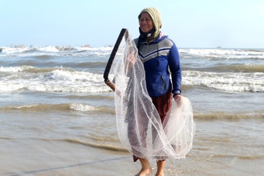 Đầu năm ngư dân trúng đậm ốc gạo