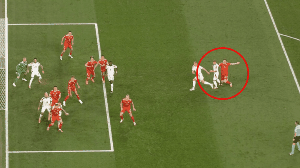 VAR was heavily attacked for many controversial situations in the Germany - Denmark match - 1