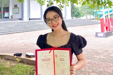 Nữ sinh duy nhất lớp Cơ điện tử Bách khoa "về đích" ở vị trí thủ khoa