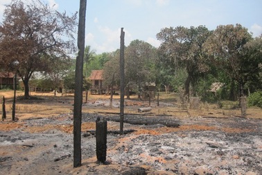 Đống tro tàn ở ngôi làng đẹp nhất Tây Nguyên