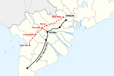 Tăng hơn 1.400 tỷ đồng vốn xây cao tốc Mỹ An - Cao Lãnh