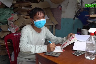 Sau dịch, người thu, mua ve chai vui như trúng số vì thu nhập tăng cao