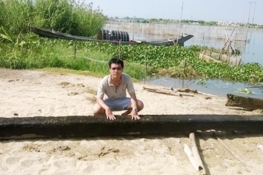 Chuyển nhượng mỏ neo gỗ khổng lồ cho bảo tàng tỉnh