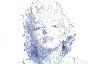 Ngắm chân dung những người nổi tiếng làm từ... đinh tán