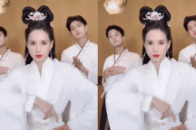 "Cô Cô" Lý Nhược Đồng mặc đồ cổ trang, nhảy múa gây sốt