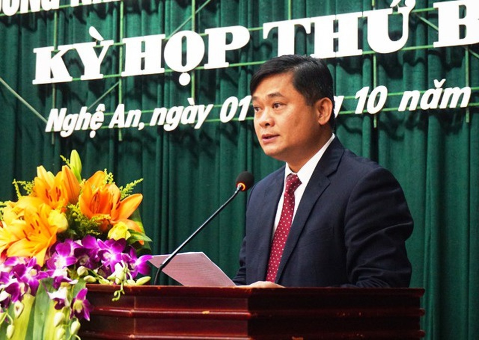 Nghệ An có tân Bí thư Tỉnh ủy - 1 Nghệ An có tân Bí thư Tỉnh ủy - 1