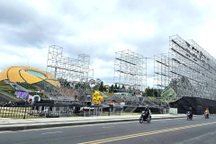 Thi công giàn giáo sân khấu Festival hoa Đà Lạt khi chưa được phê duyệt