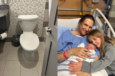 Sinh con trong nhà vệ sinh khách sạn, người phụ nữ mới biết mình mang thai