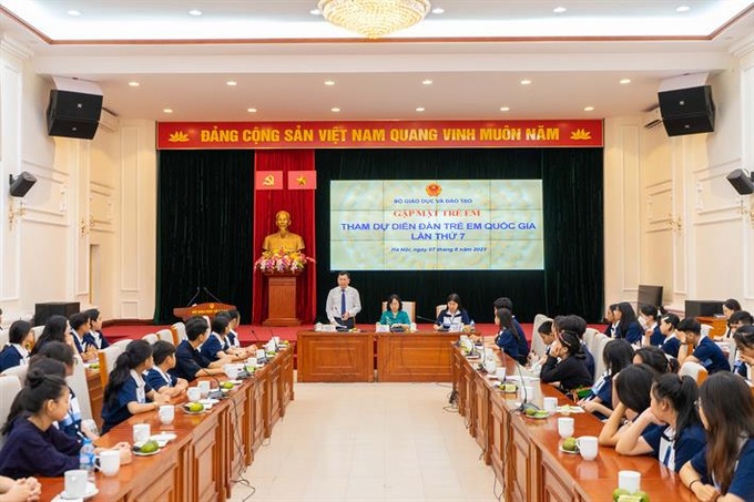 Quang cảnh buổi gặp mặt.