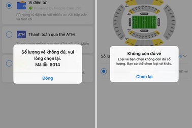 Cháy vé đợt 1 trận Việt Nam - Malaysia chỉ sau…3 phút