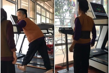 Câu chuyện phía sau clip cụ bà 84 tuổi chăm tập gym gây bão mạng