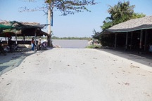 Huyện Kế Sách đã cấp phép cho bến phà hoạt động