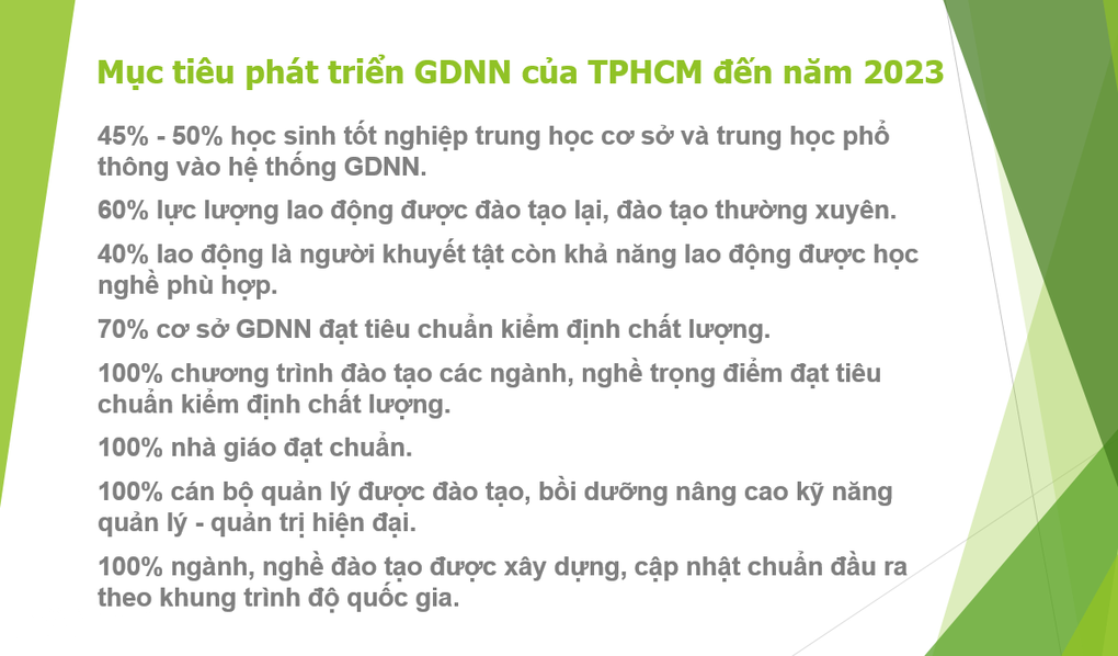 8 bài thuốc giúp TPHCM thu hút 50% học sinh đi học nghề - 2 8 bài thuốc giúp TPHCM thu hút 50% học sinh đi học nghề - 2