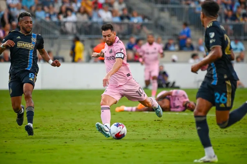 Messi lập siêu phẩm sút xa, Inter Miami vào chung kết Leagues Cup 2023 - 1 Messi lập siêu phẩm sút xa, Inter Miami vào chung kết Leagues Cup 2023 - 1