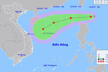Áp thấp nhiệt đới sắp vào Biển Đông, miền Bắc chấm dứt mưa rét