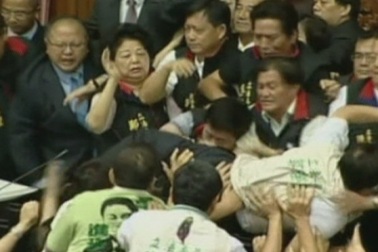 Hỗn chiến trong nghị viện Đài Loan 