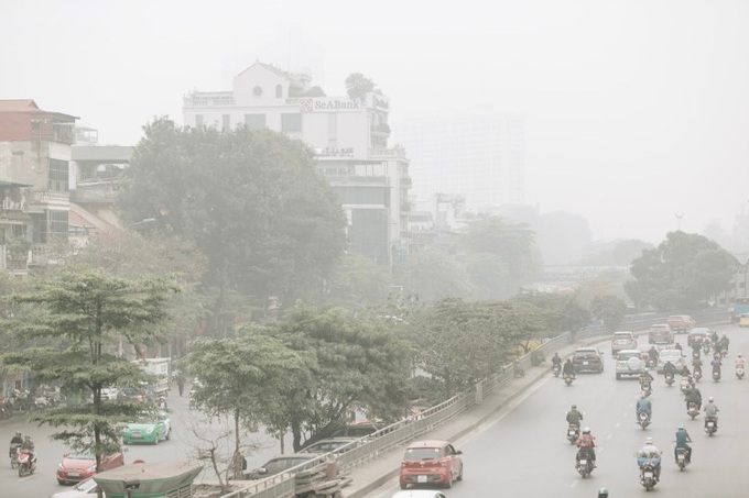 Hà Nội, chất lượng không khí phụ thuộc lớn vào sự thay đổi của thời tiết - Ảnh 1.