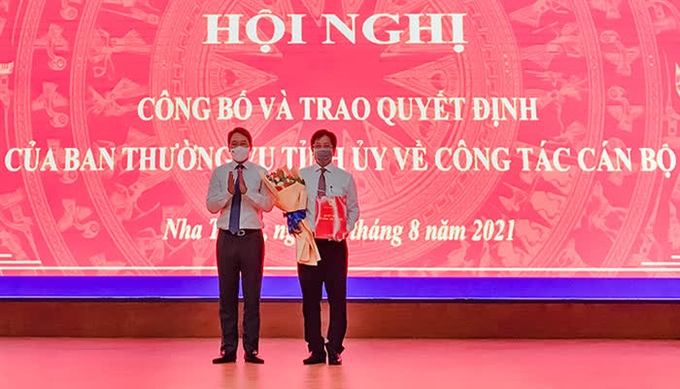 Ông Hồ Văn Mừng giữ chức vụ Bí thư Thành ủy Nha Trang - Ảnh 1.