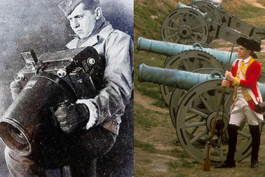 Chiếc camera "khổng lồ" như ... súng đại bác thời Thế Chiến II