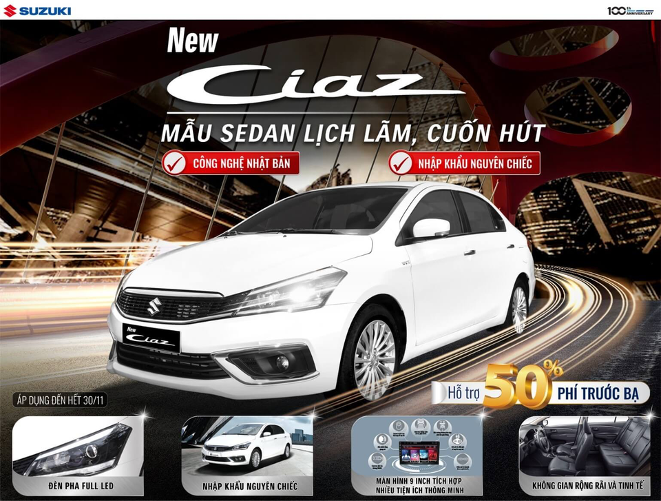Ciaz mới - lựa chọn phù hợp cho doanh nhân cần xây dựng hình ảnh chuyên nghiệp - 3 Ciaz mới - lựa chọn phù hợp cho doanh nhân cần xây dựng hình ảnh chuyên nghiệp - 3