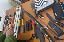 Sử dụng dùi cui, dao kiếm gây ra 20 vụ trộm cắp tài sản