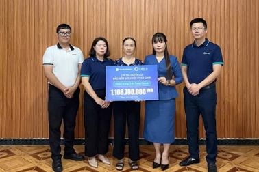 OPES và VBI chi trả hơn 1 tỷ đồng cho người thân khách hàng