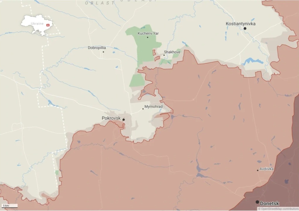 Nga tung mũi tiến công, Ukraine bám trụ giữ huyết mạch sống còn ở Pokrovsk - 2 Nga tung mũi tiến công, Ukraine bám trụ giữ huyết mạch sống còn ở Pokrovsk - 2