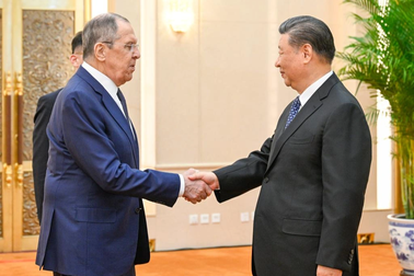 Ngoại trưởng Nga gặp Chủ tịch Trung Quốc