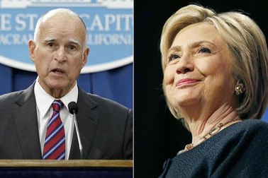 Bà Hillary Clinton được Thống đốc bang California ủng hộ trước giờ G