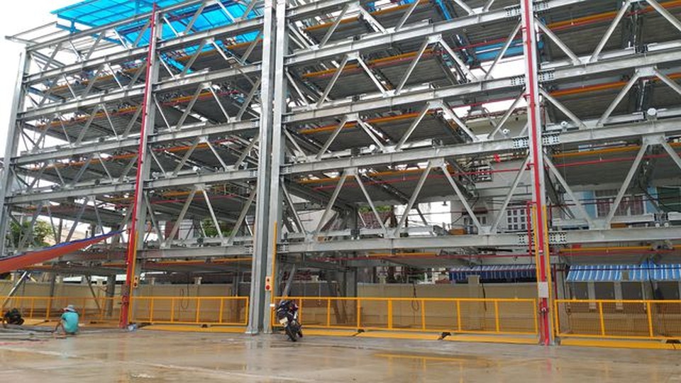 Đà Nẵng khai thác bãi đỗ xe thông minh đầu tiên, phí cao nhất 2 triệu đồng/tháng - 1 Đà Nẵng khai thác bãi đỗ xe thông minh đầu tiên, phí cao nhất 2 triệu đồng/tháng - 1