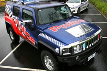 Cảnh sát Úc được trang bị xe Hummer