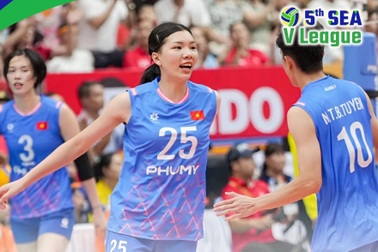 Đội bóng chuyền nữ Việt Nam vươn lên thứ hạng cao nhất lịch sử