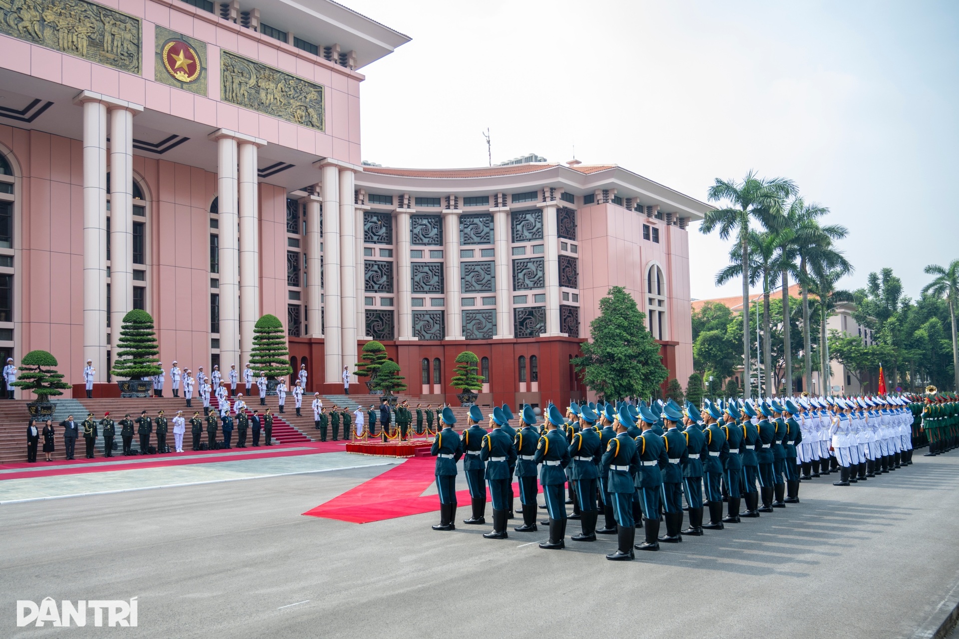 Đại tướng Phan Văn Giang chủ trì lễ đón Bộ trưởng Bộ Quốc phòng Indonesia - 1 Đại tướng Phan Văn Giang chủ trì lễ đón Bộ trưởng Bộ Quốc phòng Indonesia - 1