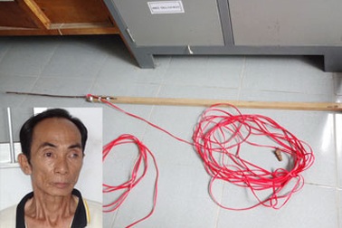 Định dùng điện giết cả nhà cháu vợ