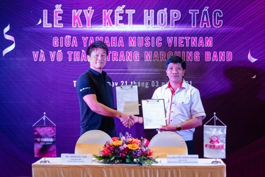 Võ Thành Trang "bắt tay" hợp tác cùng Yamaha Music Việt Nam