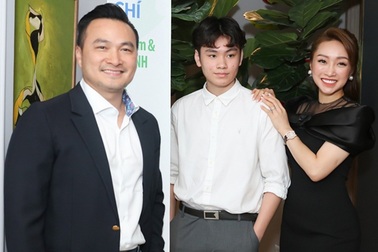 Con trai Chi Bảo thân thiết cùng “vợ mới” của ba